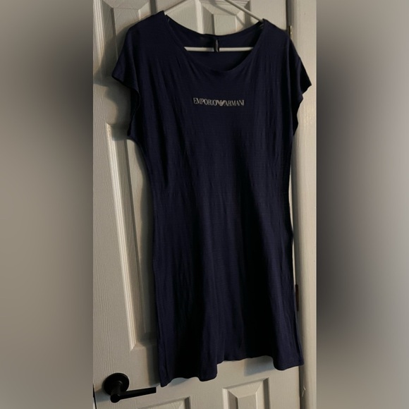 Emporio Armani Other - Emporia Armani swimwear coverup size small blue